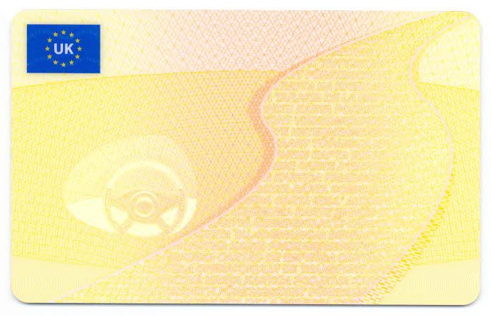 UK Company Card (front)